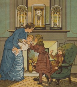 Rouen: "dobrou noc" (barva litho) od Thomas Crane