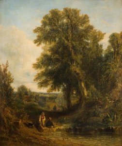 Anglická krajina, 1829. od Thomas Creswick