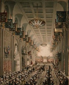 Královská hostina udělená Jejímu Veličenstvu od korporace Londýna, Den lorda starosty, 9. listopadu 1837 od Thomas Dighton