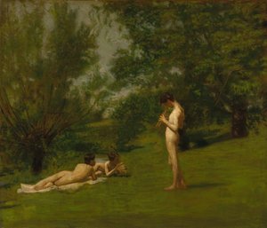 Arcadia, ca. 1883. od Thomas Eakins