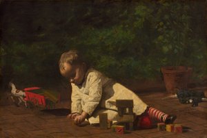 Dítě ve hře od Thomas Eakins