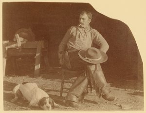 [Kovboj na ranči B-T, území Missouri] od Thomas Eakins