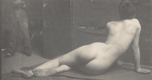 [Ženský akt zezadu], ca. 1889, ca. 1889.