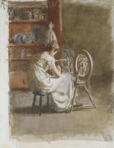 Domácí tkanina od Thomas Eakins