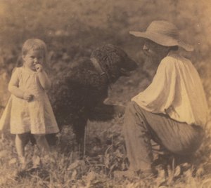 [Katie Crowell, William J. Crowell a „Piero?“] od Thomas Eakins