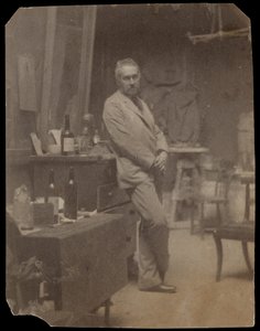 Autoportrét, 1889-94., 1889-94. od Thomas Eakins
