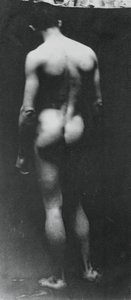 Stojící akt Samuel Murray, c. 1890-1892.