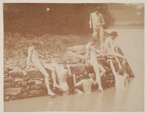 Studie pro plavání, 1883. od Thomas Eakins