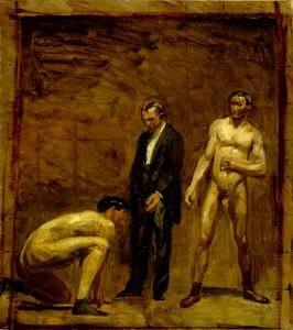 Studie k dílu „Taking the Count“ od Thomas Eakins