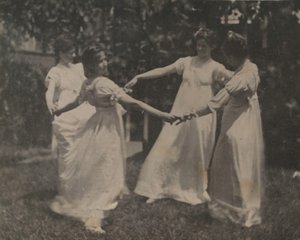 Susan Hannah Macdowell, Neznámá dívka, Elizabeth Macdowell a možná Mary Macdowell..., c. 1 od Thomas Eakins