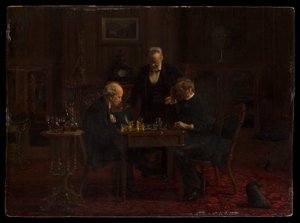 Šachisté od Thomas Eakins