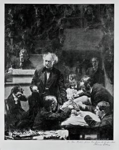 Grossova klinika, 1876. od Thomas Eakins