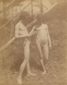 [Dva mužské akty] od Thomas Eakins