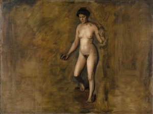 Modelka Williama Rushe od Thomas Eakins