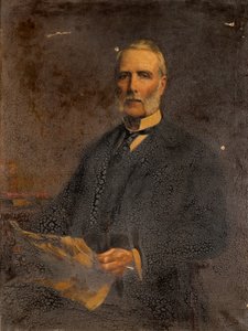 Portrét Johna Halla