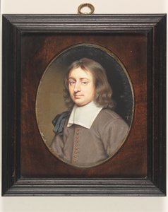 Christopher Simpson (akvarel na pergamenu) od Thomas Flatman