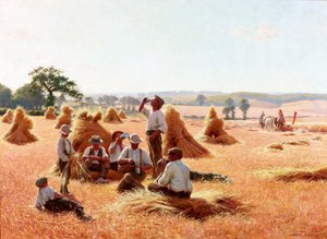 Kombajny na odpočinku, 1898 od Thomas Frederick Mason Sheard
