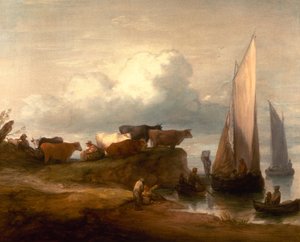 Pobřežní krajina od Thomas Gainsborough
