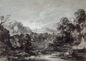 Pohled na pobřeží od Thomas Gainsborough