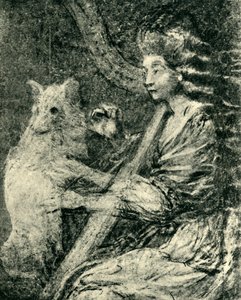 Harfista a pes, c1778, 1943. od Thomas Gainsborough