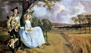 Pan a paní Andrewsovi od Thomas Gainsborough