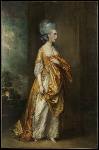 Paní Grace Dalrymple Elliottová (1754?-1823) od Thomas Gainsborough