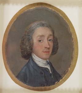 Portrét mladého muže s napudrovanými vlasy od Thomas Gainsborough