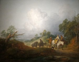 Návrat z trhu od Thomas Gainsborough