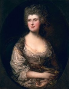 The Hon. Anne Faneová, kolem roku 1782 od Thomas Gainsborough