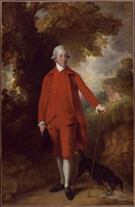 Thomas Gainsborough - Ctihodný Richard Savage Nassau de Zuylestein, M.P. od Thomas Gainsborough