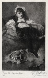 Portrét dítěte od Thomas George Johnson