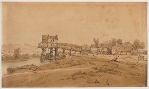 Výběr dvaceti nejmalebnějších pohledů v Paříži, 1802. od Thomas Girtin