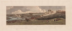 Výběr dvaceti nejmalebnějších pohledů v Paříži: Pohled z Palace Terrace, v St. Germain en Laye, akvadukt Marli viděný v dálce od Thomas Girtin