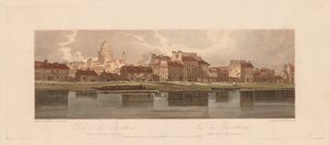 Výběr dvaceti nejmalebnějších pohledů v Paříži: Pohled na Pantheon..., 1803. od Thomas Girtin
