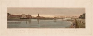 Výběr dvaceti nejmalebnějších pohledů v Paříži: Pohled na vesnici Chaillot, 1803 od Thomas Girtin