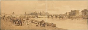 Pohled na Pont Neuf, mincovnu atd.: deska 8