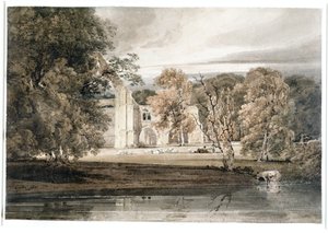 Bolton Abbey od Thomas Girtin