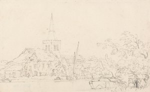 Kostel Great Marlow, Buckinghamshire od Thomas Girtin