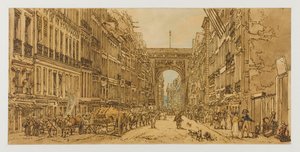 Předměstí a brána Saint-Denis, 1801-1802. 10. a 12. obvod