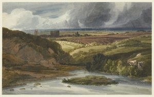 Hrad Lydford od Thomas Girtin