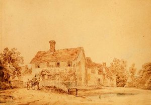 Pinkneys Farm, Redwinter, Essex od Thomas Girtin
