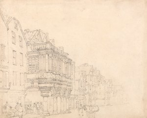 Guildhall, Exeter od Thomas Girtin