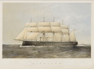 Parní fregata HMS 