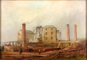 Hartley Colliery po katastrofě, 1869