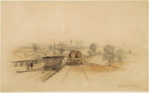 Whitwell Colliery od Thomas H. Hair