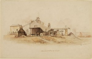Whitworth Park Colliery od Thomas H. Hair