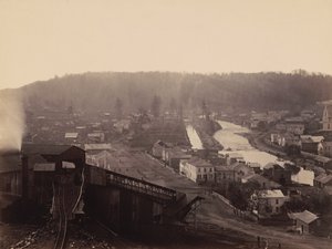 Archbald, Del.  Hudson Canal Co.,c. 1863-1865 (foto) od Thomas H. Johnson