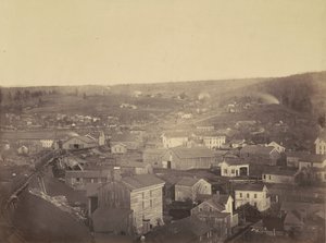 Honesdale, sekce 3, Del.  Hudson Canal Co.,c. 1863-1865 (foto)
