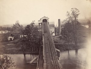 Von Storch Breaker, Del.  Hudson Canal Co.,c. 1863-1865 (foto) od Thomas H. Johnson