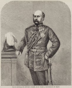 Generálmajor sir Edward Lugard, KCB od Thomas Harrington Wilson